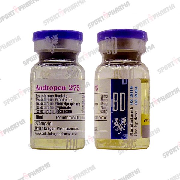 Andropen 275 10ml/275mg (British Dragon)