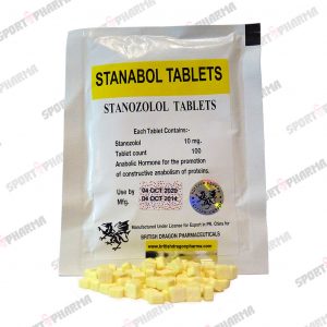 Stanabol Tablets 100tab/10mg (British Dragon)