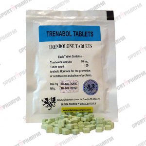 Trenabol Tablets 100tab/10mg (British Dragon)