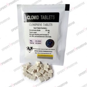 Clomid Tablets 30tab/50mg (British Dragon)